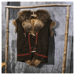 Жилет из меха медведя «Бирюк»