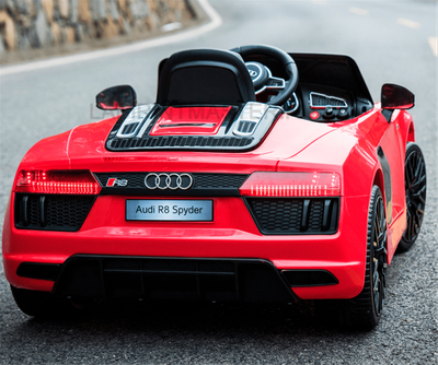 Детский электромобиль "AUDI R8" 12V, красный