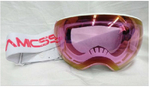 Очки горнолыжные Amicss Goggle White/Frash pink