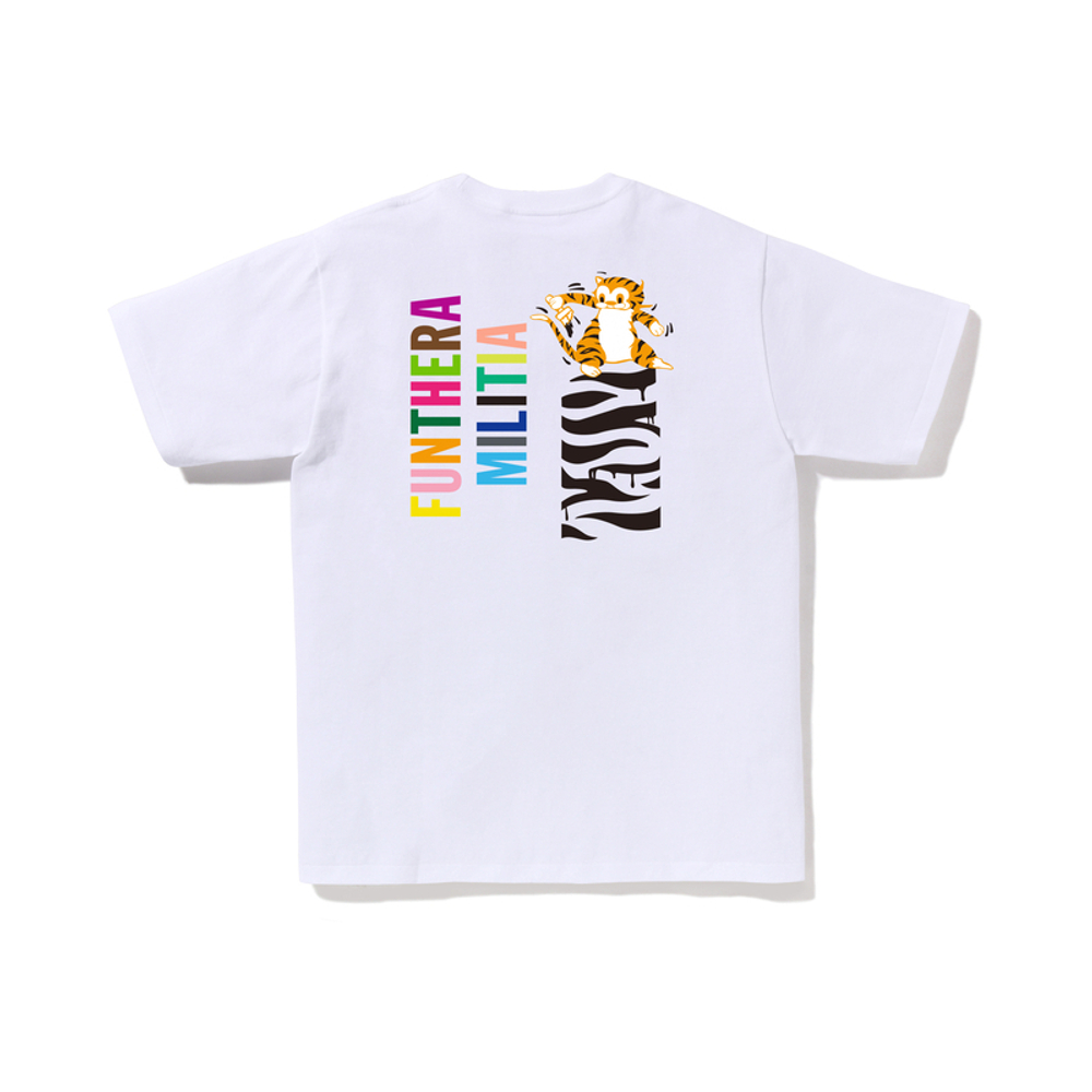 A Bathing Ape Colors Tiger Tee Tee