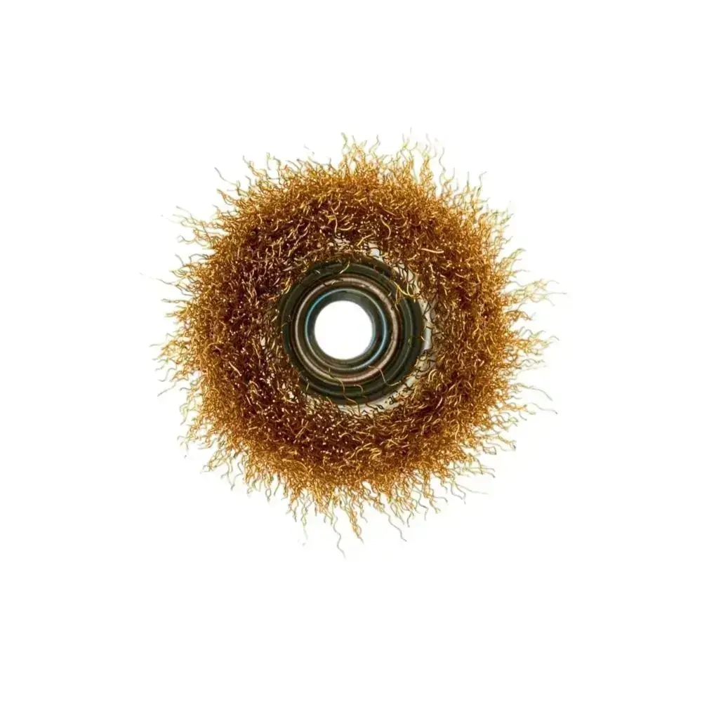 Щетки для УШМ (болгарки) 75мм, латунь, 4 шт