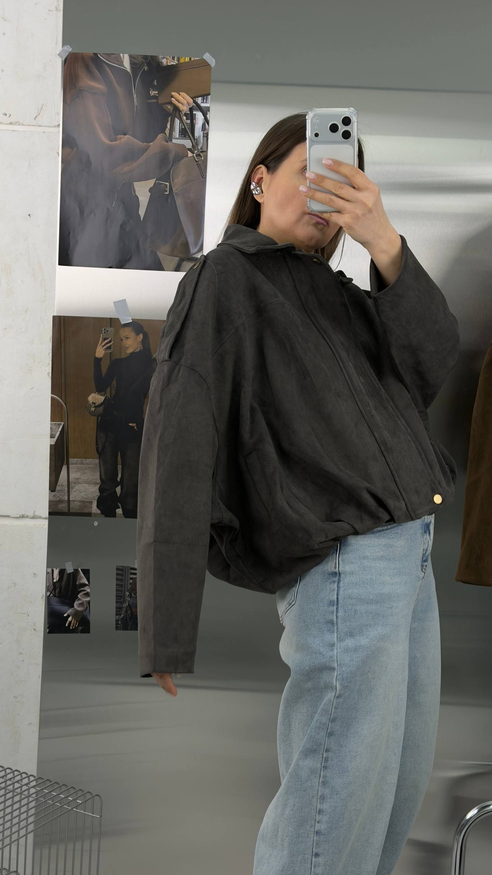 Куртка женская арт. 800 цвет "горький-шоколад"