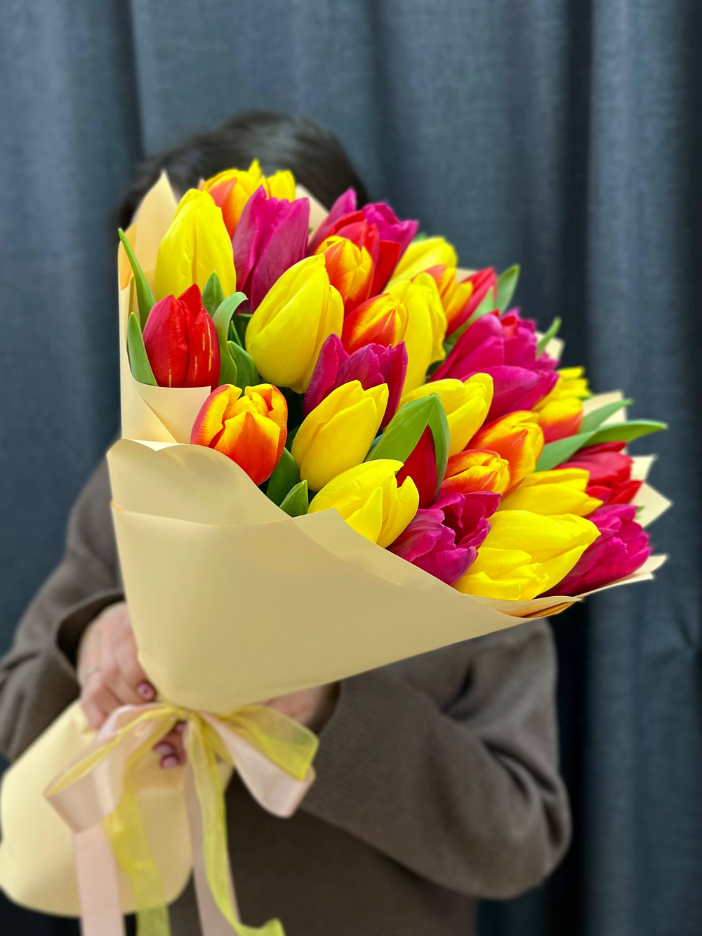 Букет "35 тюльпанов"