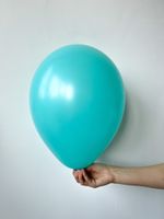 S Шар пастель 12'' / 30 см Аквамарин (БГ-17)