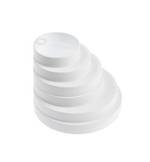 Переход эксцентрический пластиковый универсальный 80/100/120/150/160 мм, белый редуктор 80-160 мм