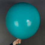 Шар (36''/91 см) Карибский голубой, пастель, 1 шт.