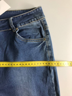 Джинсы свободного кроя, маркировка 34, визуально на 40 размер