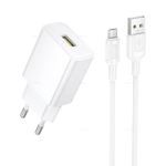 Зарядное устройство на Micro Borofone QC3.0 BA111A (white)