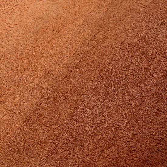 Ковер из шерсти over horizon терракотового цвета из коллекции trendy ruffles, 180х230 см