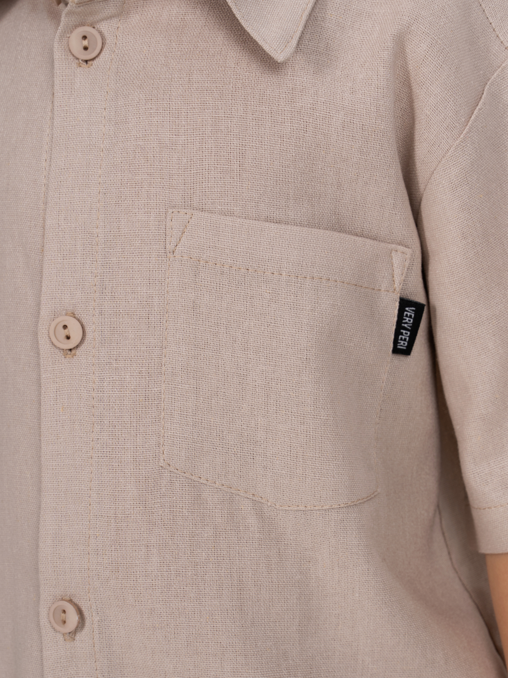 Костюм льняной с шортами