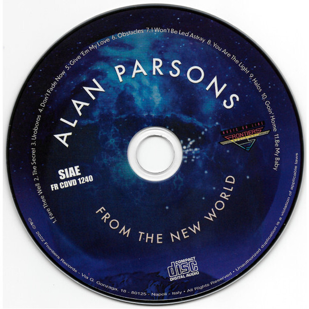 Alan Parsons / From The New World (CD+DVD)