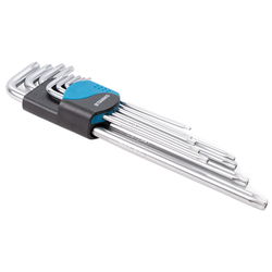 CS11129XL Набор угловых ключей Torx экстра длинных 9шт.