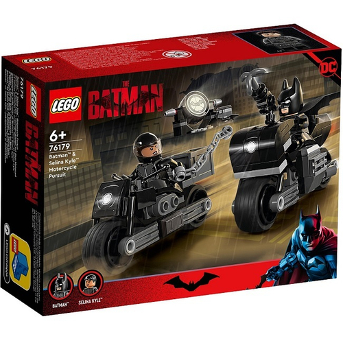 Конструктор LEGO Super Heroes 76179 Бэтмен и Селина Кайл: погоня на мотоцикле