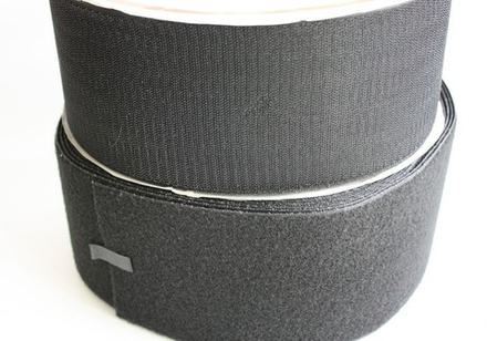 Лента контактная "липучка" 50мм Серый (317) МЯГКАЯ К-й (25)