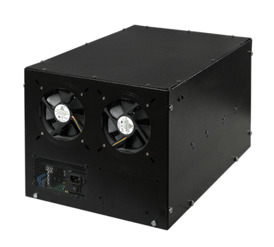 Продувная тушка для майнинга на 4 большие видеокарты