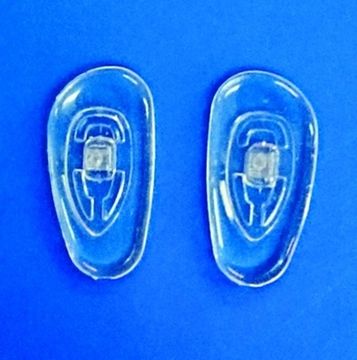 Носоупор парный мягкий на защелке LCH43 (14 мм), 10 пар