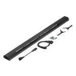 Конвектор электрический плинтусный ATRIC-300, 230 В, 300 Вт, ТЭН, черный Denzel