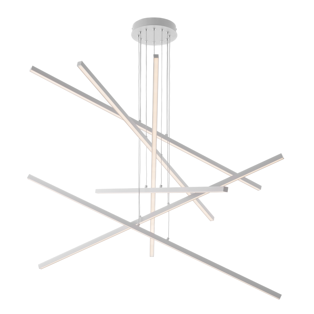 Citilux Стиг CL203260 LED Люстра подвесная с пультом Белая