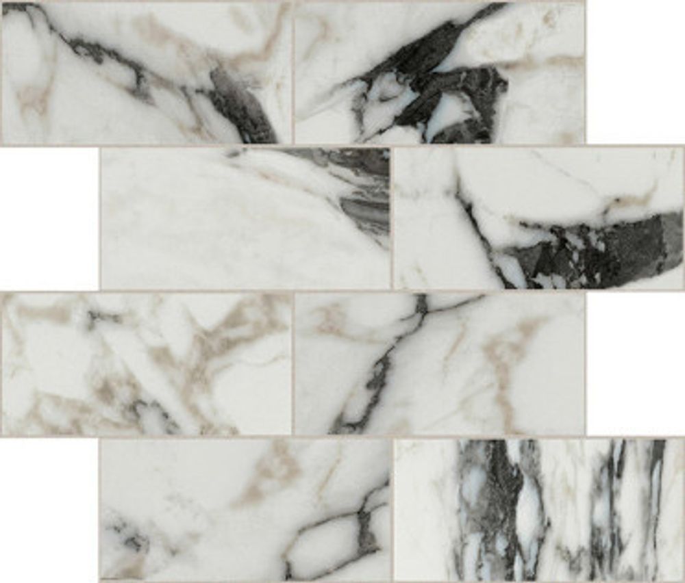 Мозаика BIJOUX CALAC ALTIS MAT 6MM MUR.SF (7.5x15) (767608)