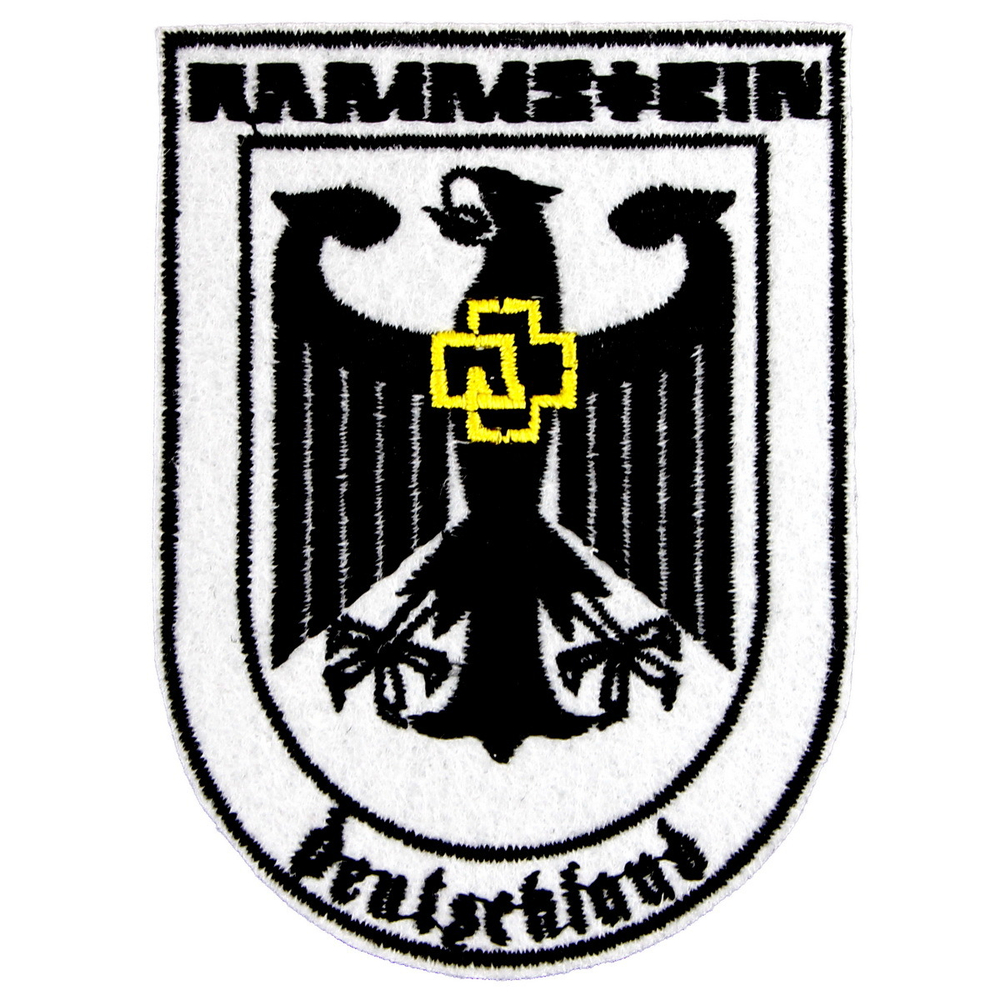 Нашивка с вышивкой группы Rammstein