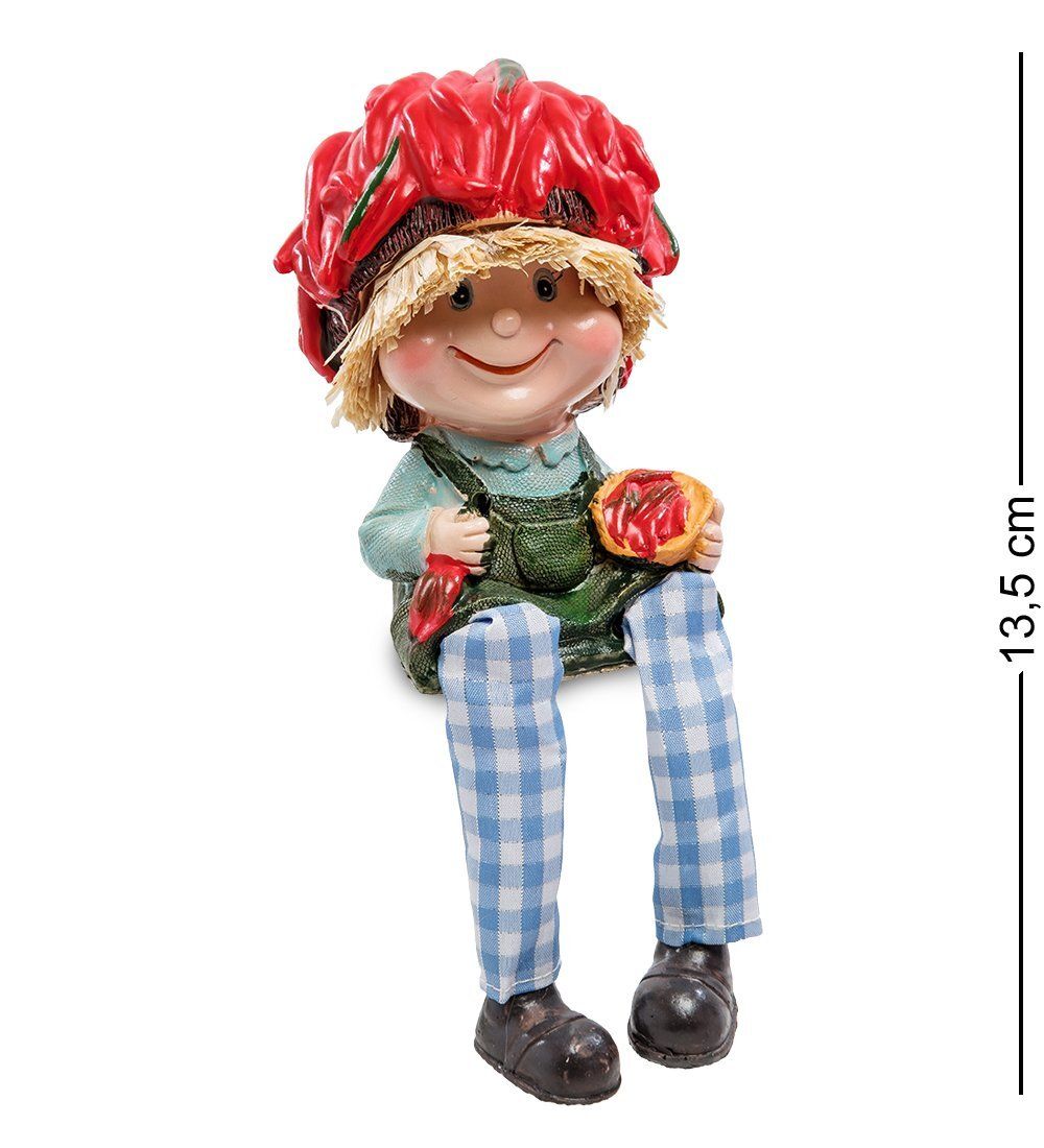 GAEM Art MN-136-B Фигурка «Домовенок с урожаем перца»