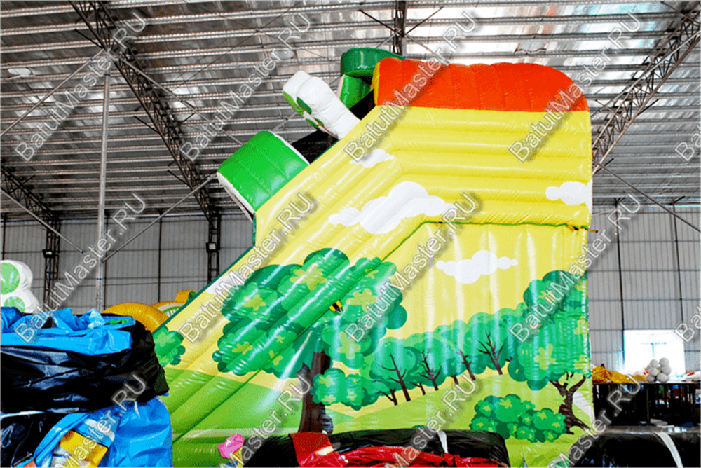 Коммерческий надувной батут "Традиции Татарстана"